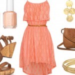 Fashion Friday: Coral and Lace