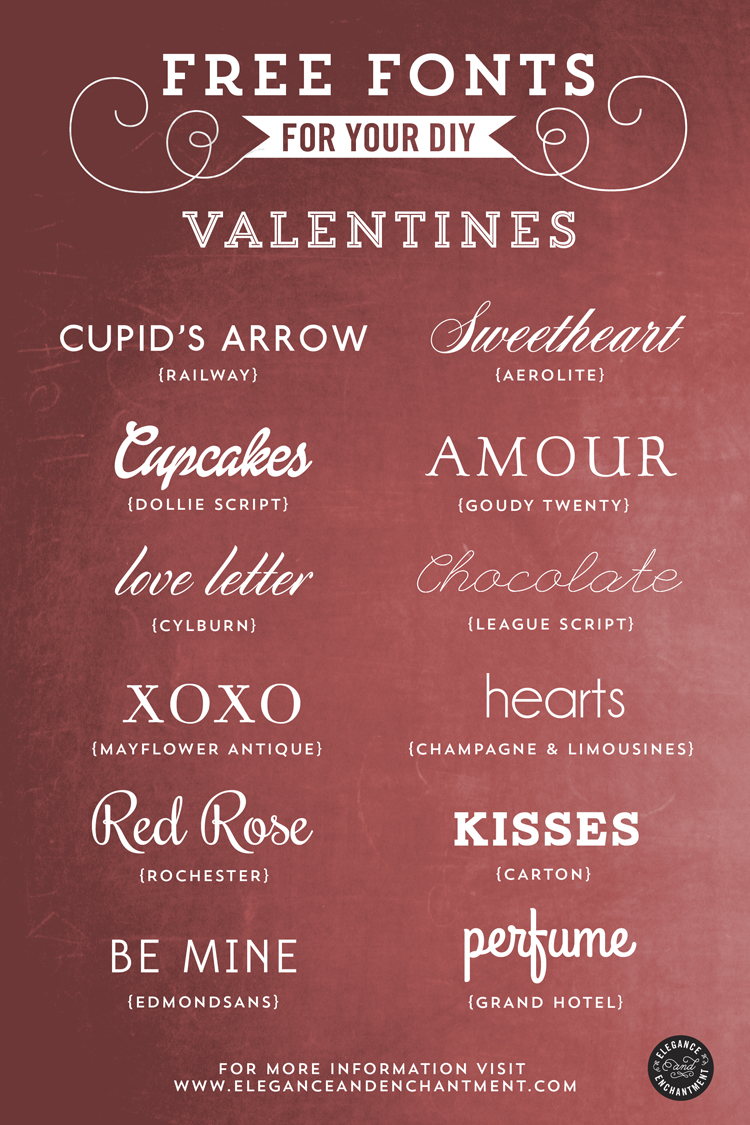 Free Valentines Fonts