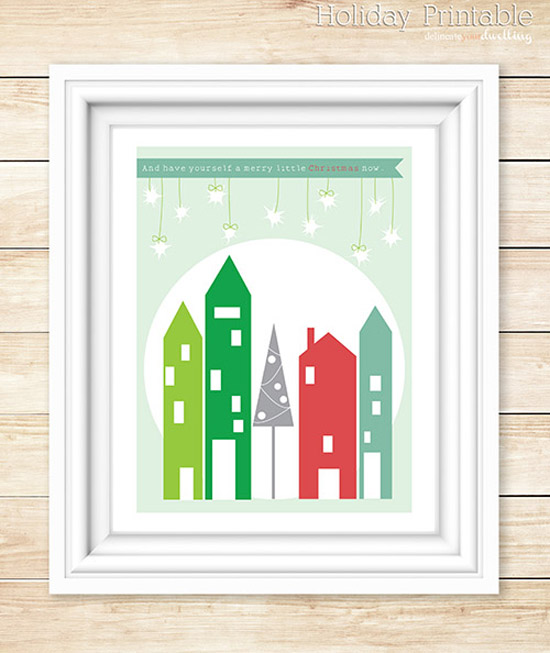 21 Free Christmas Printables - Delineate