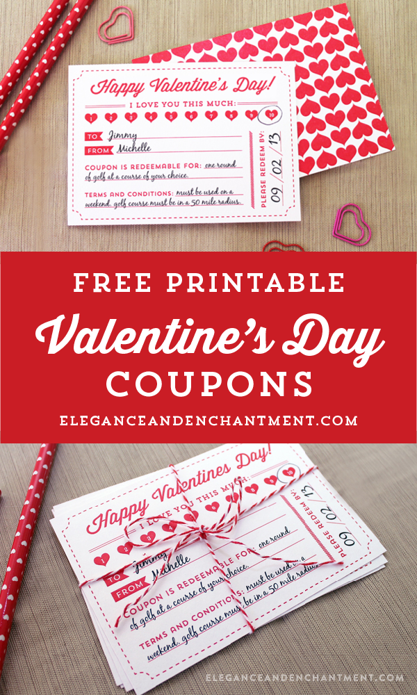 Valentine Day Coupon Template from www.eleganceandenchantment.com