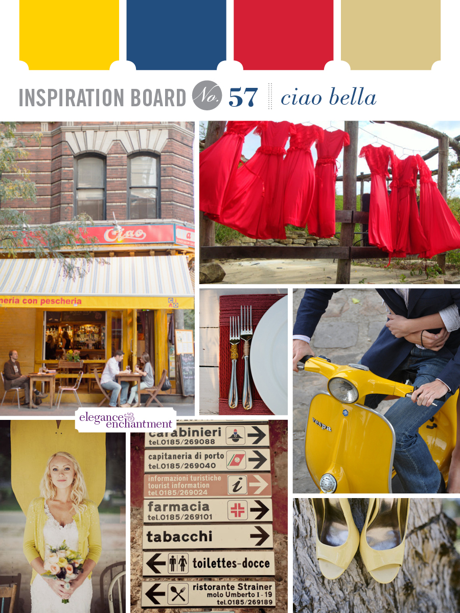 Wedding Inspiration - Ciao Bella