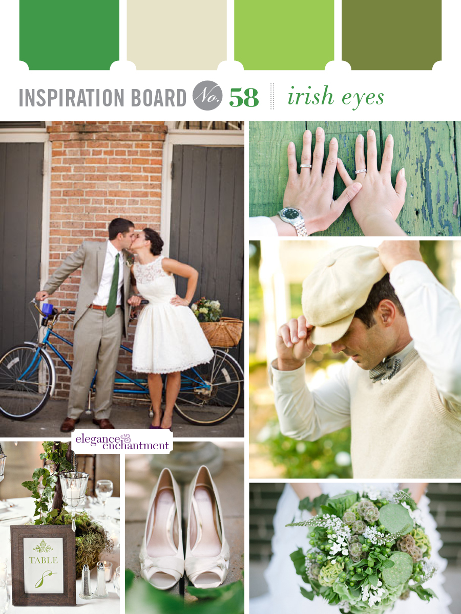 Wedding Inspiration - Irish Eyes