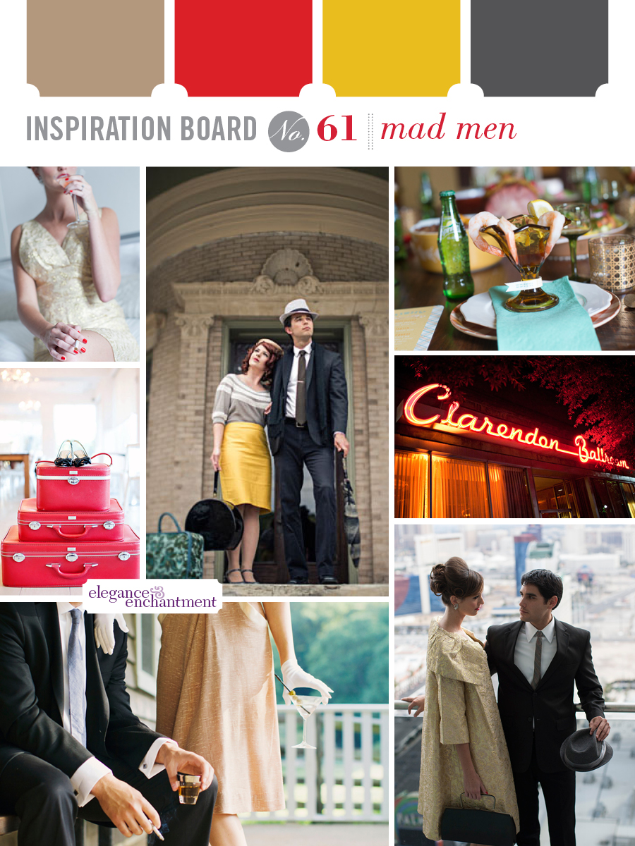 Wedding Inspiration - Mad Men