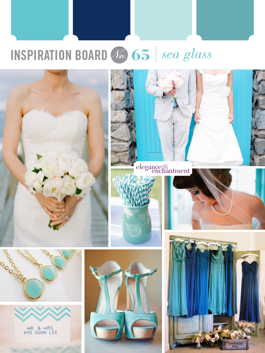 Wedding Inspiration - Sea Glass