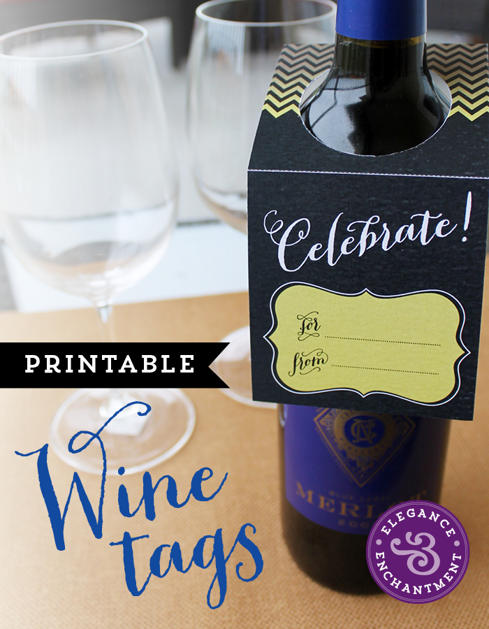 Printable Wine Tags