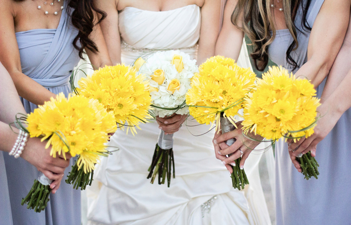 Modern Yellow and Grey Wedding14