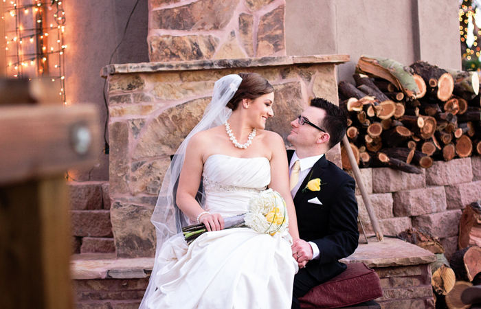 Modern Yellow and Grey Wedding15