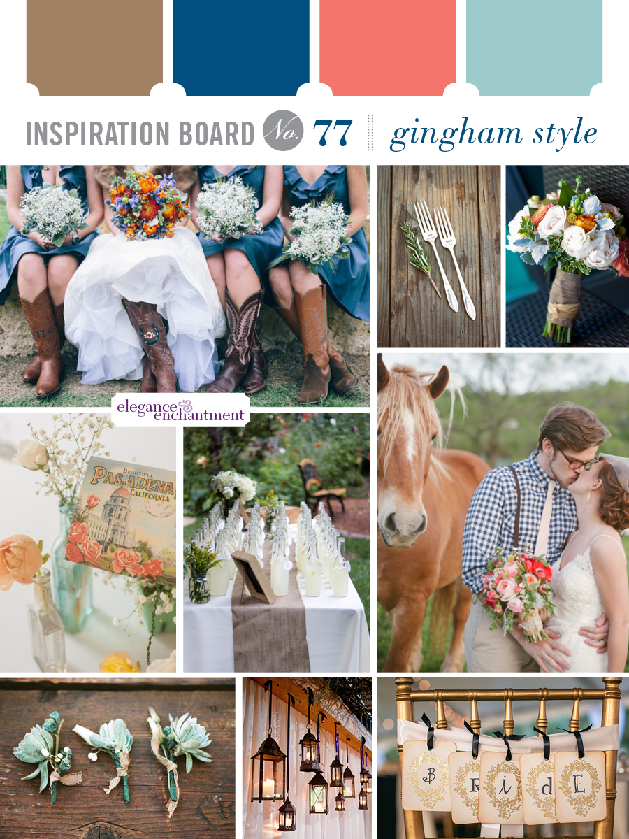 Gingham Style Inspiration Board