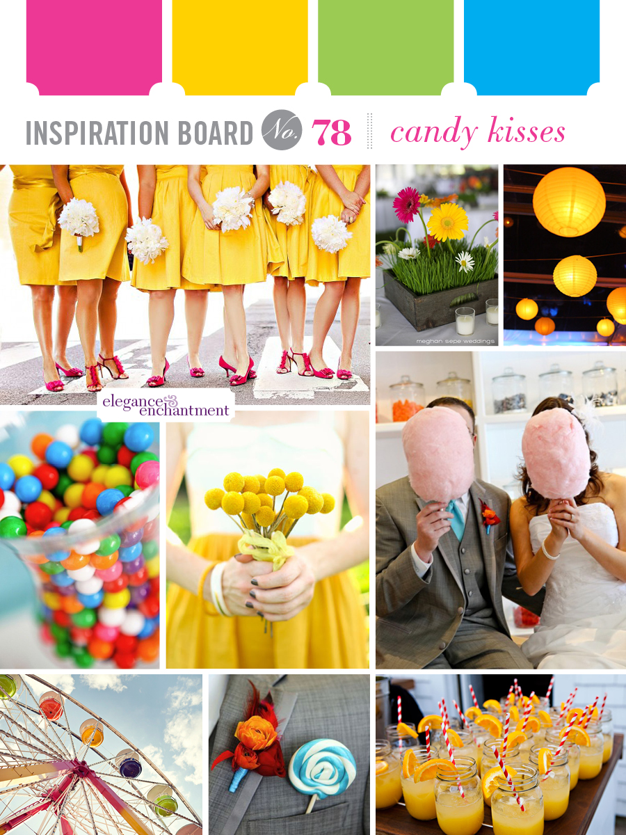 Wedding Inspiration - Candy Kisses