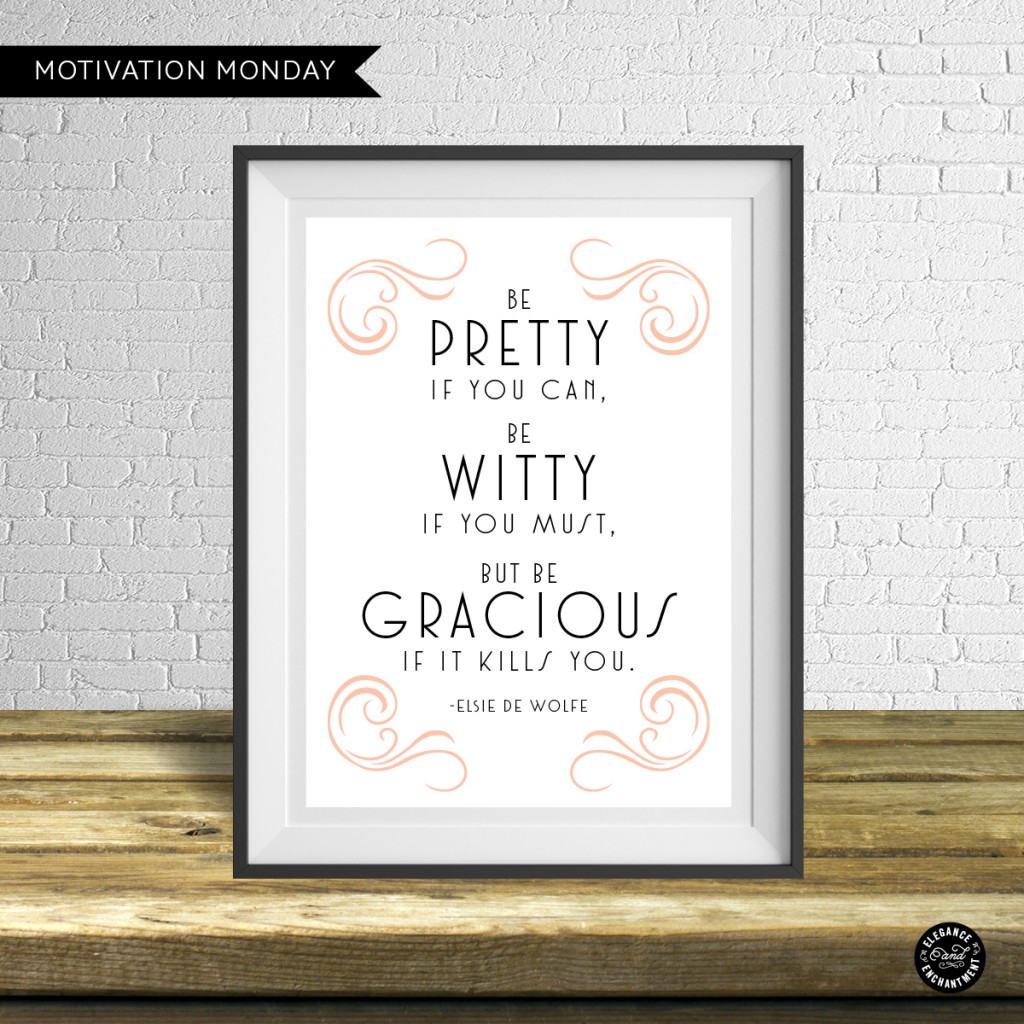 Elsie DeWolf Free Printable