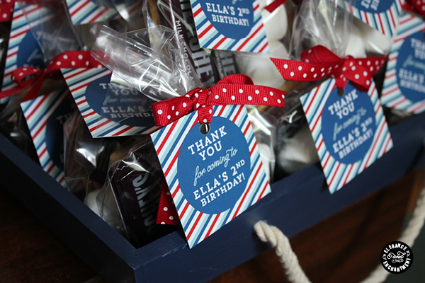 Red White and Two Birthday Party