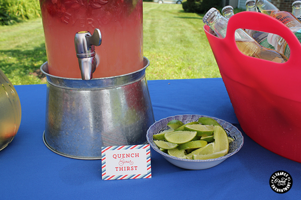 Red White and Two Birthday Party