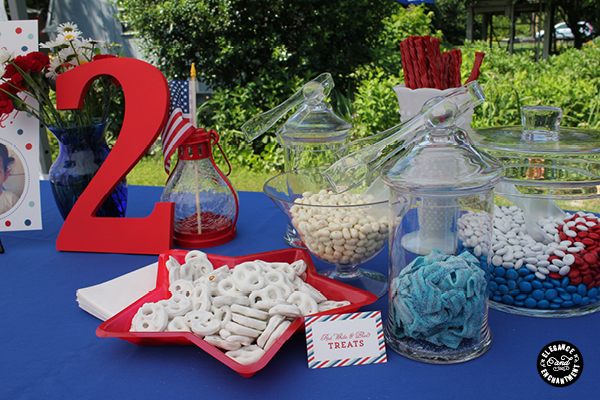 Red White and Two Birthday Party