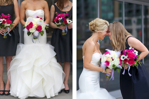 Swanky Black and Gold Wedding from Rife Ponce Photography // See the rest of the gorgeous details at Elegance & Enchantment
