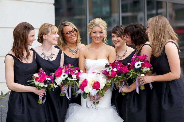 Swanky Black and Gold Wedding from Rife Ponce Photography // See the rest of the gorgeous details at Elegance & Enchantment