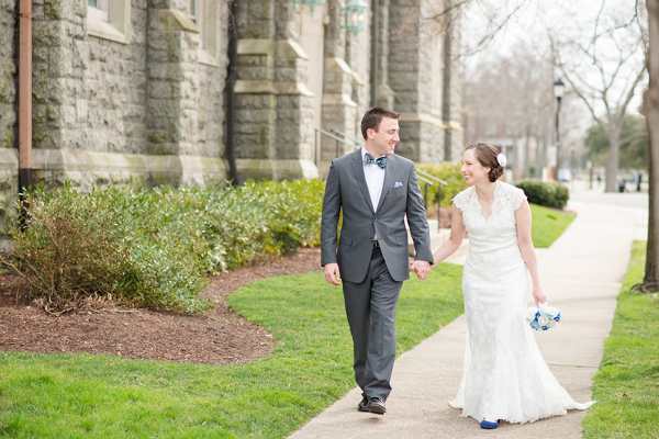 Sweet Blue Norfolk Wedding
