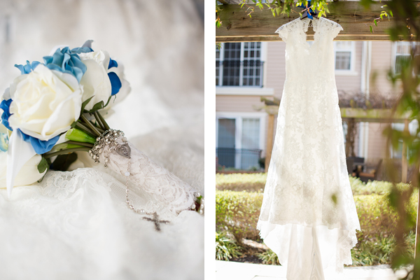 Sweet Blue Norfolk Wedding