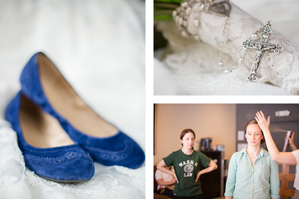 Sweet Blue Norfolk Wedding