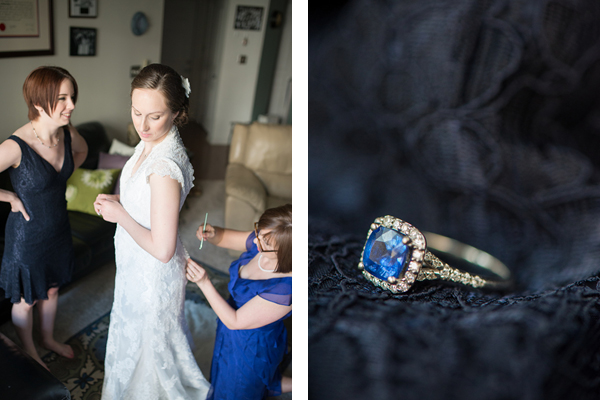 Sweet Blue Norfolk Wedding