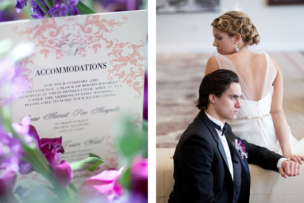 Art Deco Elegance Wedding Style from  Studio Blunier Photography