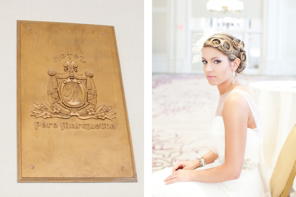 Art Deco Elegance Wedding Style from  Studio Blunier Photography