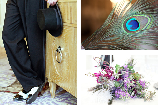 Art Deco Elegance Wedding Style from  Studio Blunier Photography