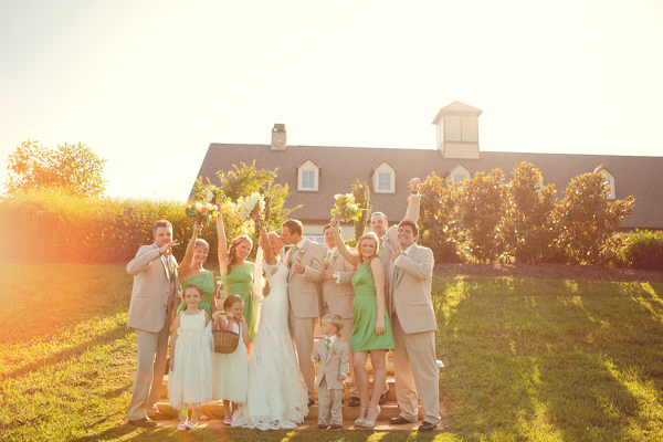 Whimsical Barn Wedding from Danielle Evans Photography