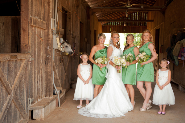 Whimsical Barn Wedding from Danielle Evans Photography