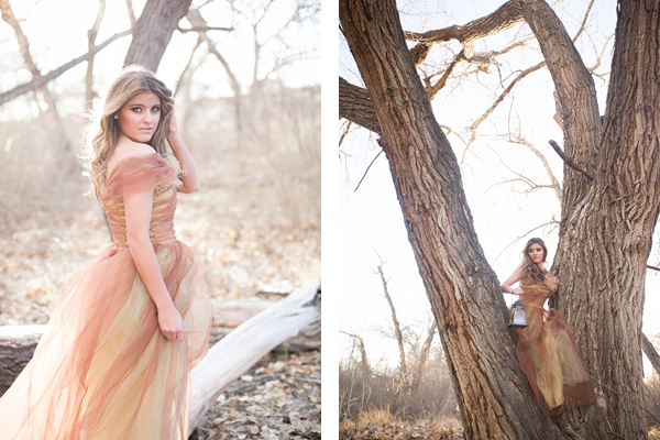 Autumn Woodland Wedding Style from  Alicia Lucia Photography