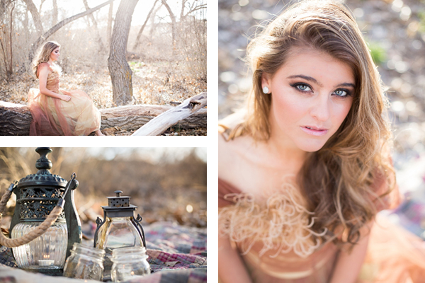 Autumn Woodland Wedding Style from  Alicia Lucia Photography
