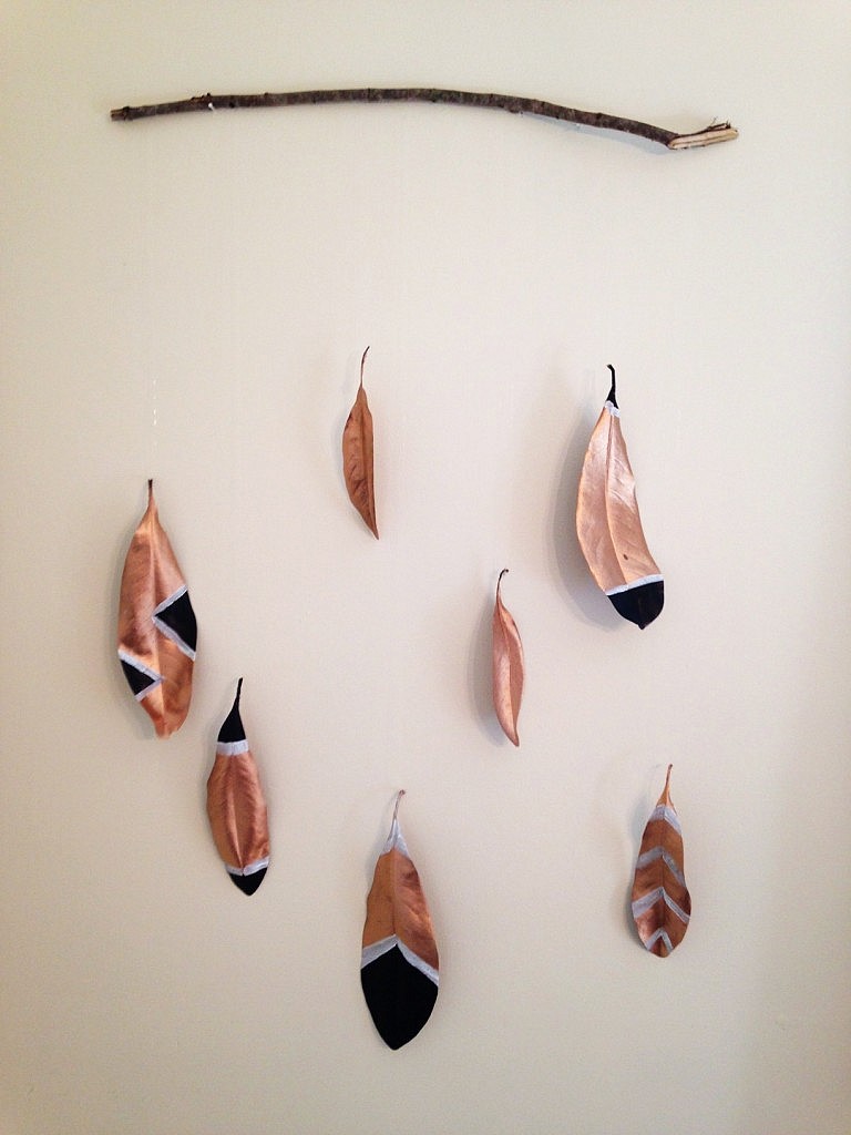 Copper Leaves from Paper and Fox