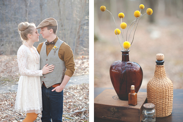 Vintage Woods Autumn Style Shoot  from Magnolia Street Photography - see the entire shoot on Elegance and Enchantment