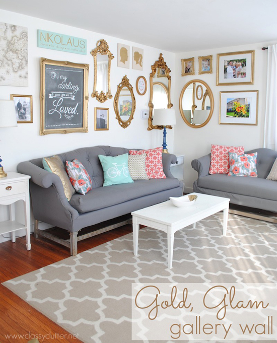 Gallery Wall - Classy Clutterer