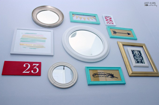 25 Inspiring Gallery Walls | See more at eleganceandenchantment.com