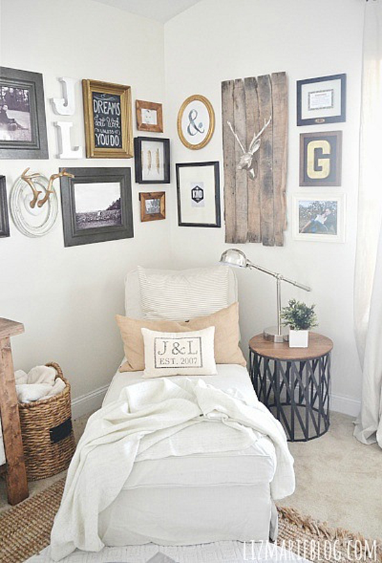 25 Inspiring Gallery Walls | See more at eleganceandenchantment.com