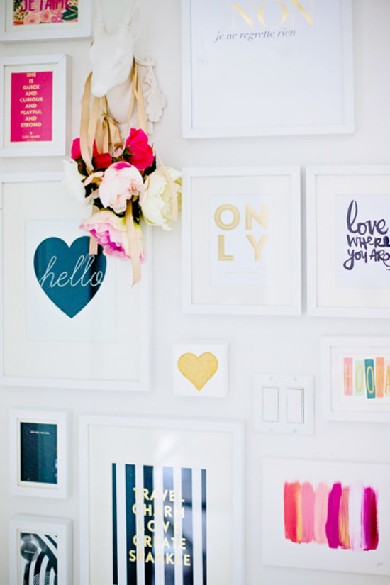 25 Inspiring Gallery Walls | See more at eleganceandenchantment.com