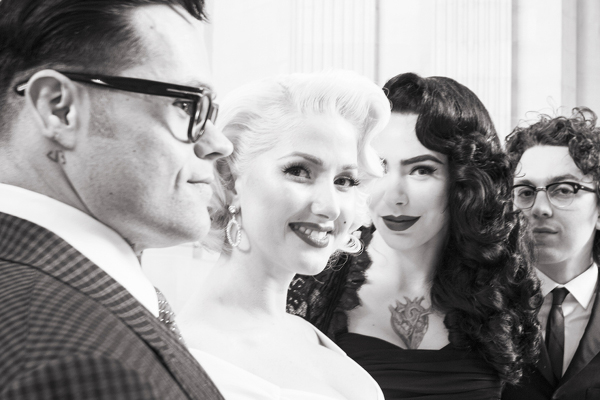 Old Hollywood Wedding from CakeKnife Photography