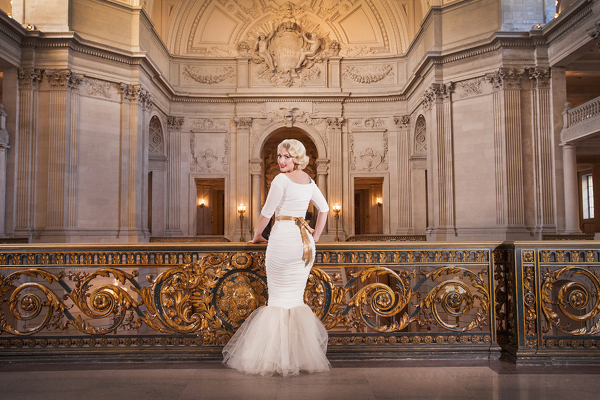 Old Hollywood Wedding from CakeKnife Photography
