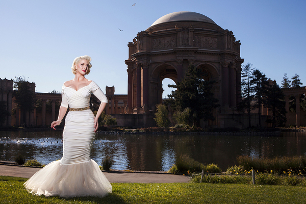 Old Hollywood Wedding from CakeKnife Photography