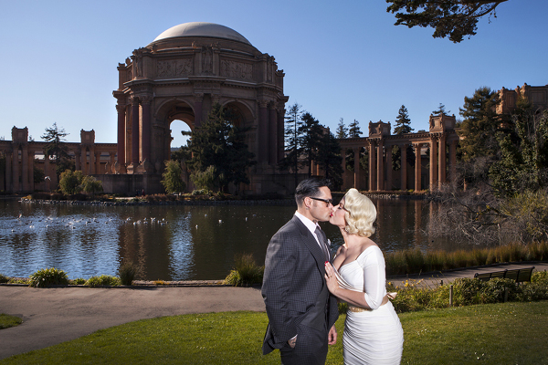 Old Hollywood Wedding from CakeKnife Photography