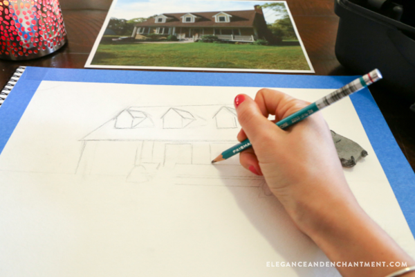 Elegance and Enchantment Creative Challenge Month 2 Results - This session was all about watercolor painting!