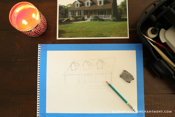 Elegance and Enchantment Creative Challenge Month 2 Results - This session was all about watercolor painting!