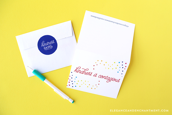 Random acts of kindness are the best! Use these free printables to spread kindness in your community and to help make our world a better place. Bonus: the designs are all compatible with Avery products so they are super easy to print and assemble. 