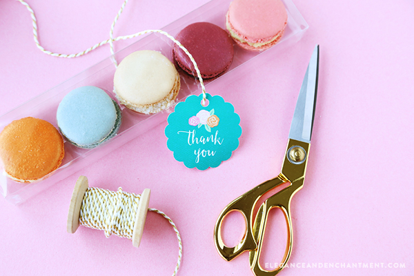 Hosting a Tea Party? This set of free printables would make the perfect addition to your table. The trio of designs includes menu cards, place cards and thank you tags and can be customized with your own text. Print using Avery.com/print or your own paper and printer. Best of all, they can be used for any type of celebration, including a Baby Shower, Bridal Shower, Girls Night, Bachelorette, Mother’s Day Brunch, Bridal Luncheon, First Communion, Easter, or Springtime Gathering. Designs from Elegance and Enchantment.