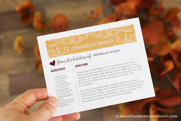 Calling all bakers! Pretty up your packaging and add an special touch to your homemade goods, using this collection of free printables from Elegance & Enchantment. Included are round stickers, recipe cards, wraparound labels and square tags. All items are customizable and compatible with Avery products 22849, 08217, 08218 and 8387. 