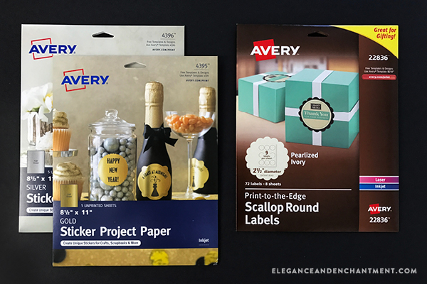 Get ready for the Oscars, Emmys, Golden Globes, Grammys and Tony Awards with these free award show party printables. Includes an editable invitation, envelope seals, star stickers and thank you sticker seals. Compatible with Avery Products 22836, 4396 and 4395 for easy printing! Designs from Elegance and Enchantment. 