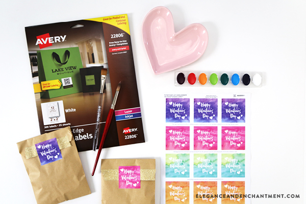 Make Valentine’s Day Gift giving easy with these free printables in a pretty watercolor style. Includes printable Valentine’s Day coupons + two types of stickers in four different colors. Compatible with Avery Products 22806 and 8387 for easy printing! Designs from Elegance and Enchantment. 