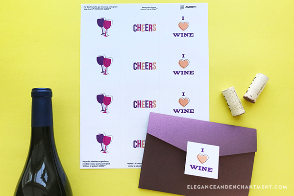 Hosting a Wine Party? Download all of these party goodies for free! Includes printable stickers, a printable/customizable invitation, and printable/customizable wine labels. Compatible with Avery Products 22806 and 8164 for easy printing! Designs from Elegance and Enchantment. 