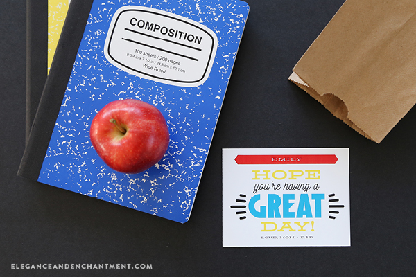 Back to School Printables for students and teachers. Download all of these classroom goodies for free! Includes printable-customizable lunch box notes and printable “property of” stickers. Compatible with Avery Products 8387 and 22806 for easy printing! Designs from Elegance and Enchantment in partnership with Avery.