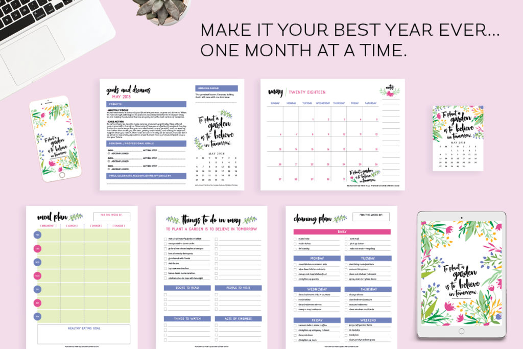 Elegance and Enchantment | Printable Planner Subscription